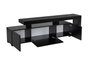 Hanah Home Beliz - Soporte de TV Madera Negro